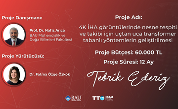 BAU Projesine TÜBİTAK'tan Destek